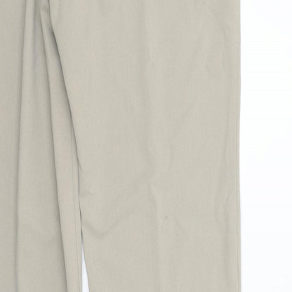 le luxe Womens Beige   Trousers  Size 16 L34 in