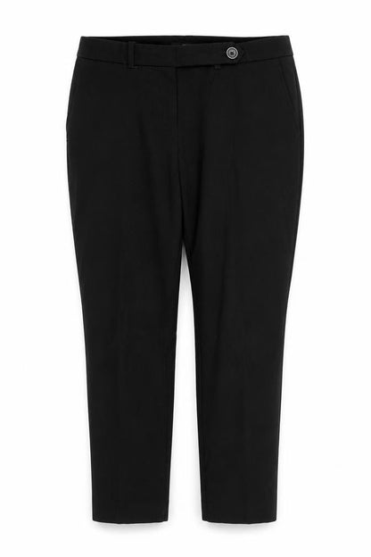 Next Womens Black   Trousers  Size 10 L24 in