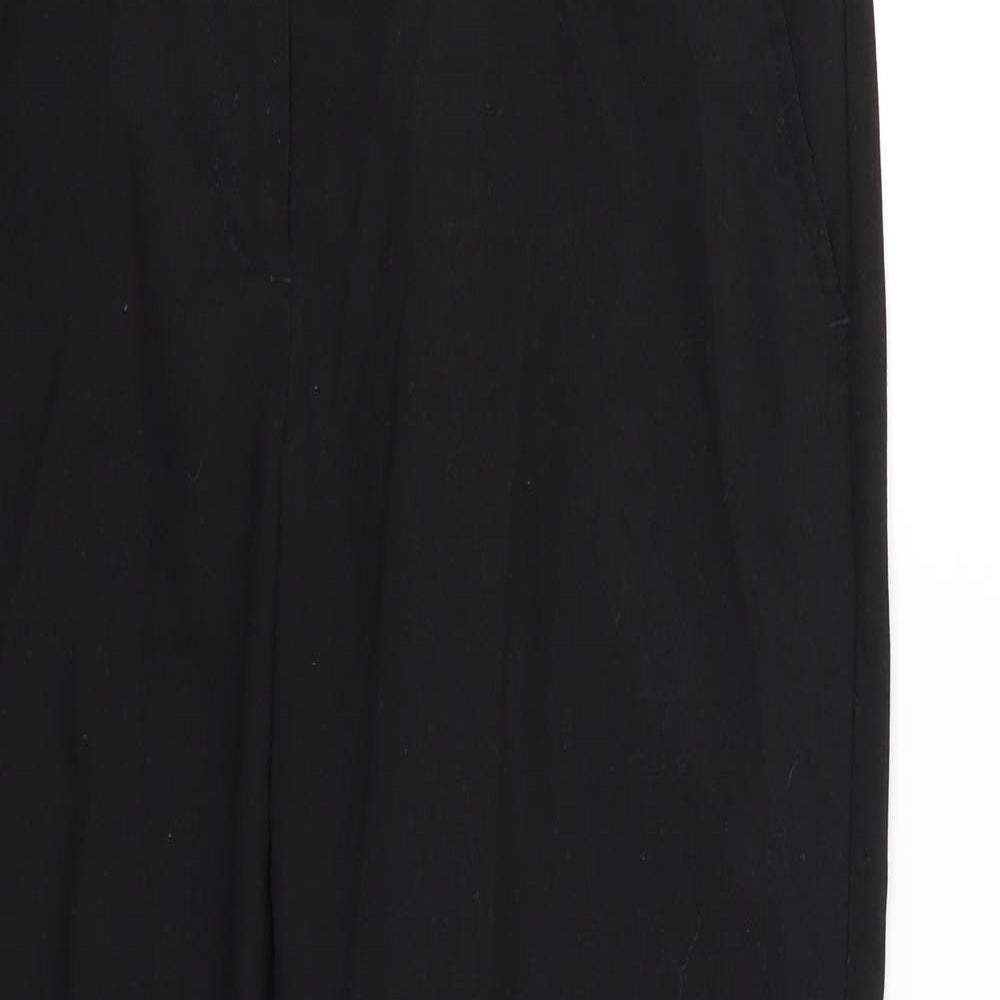 Womens UK Size 10 NEXT Regular Fit  Black Trousers