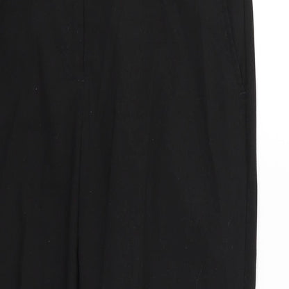 Womens UK Size 10 NEXT Regular Fit  Black Trousers