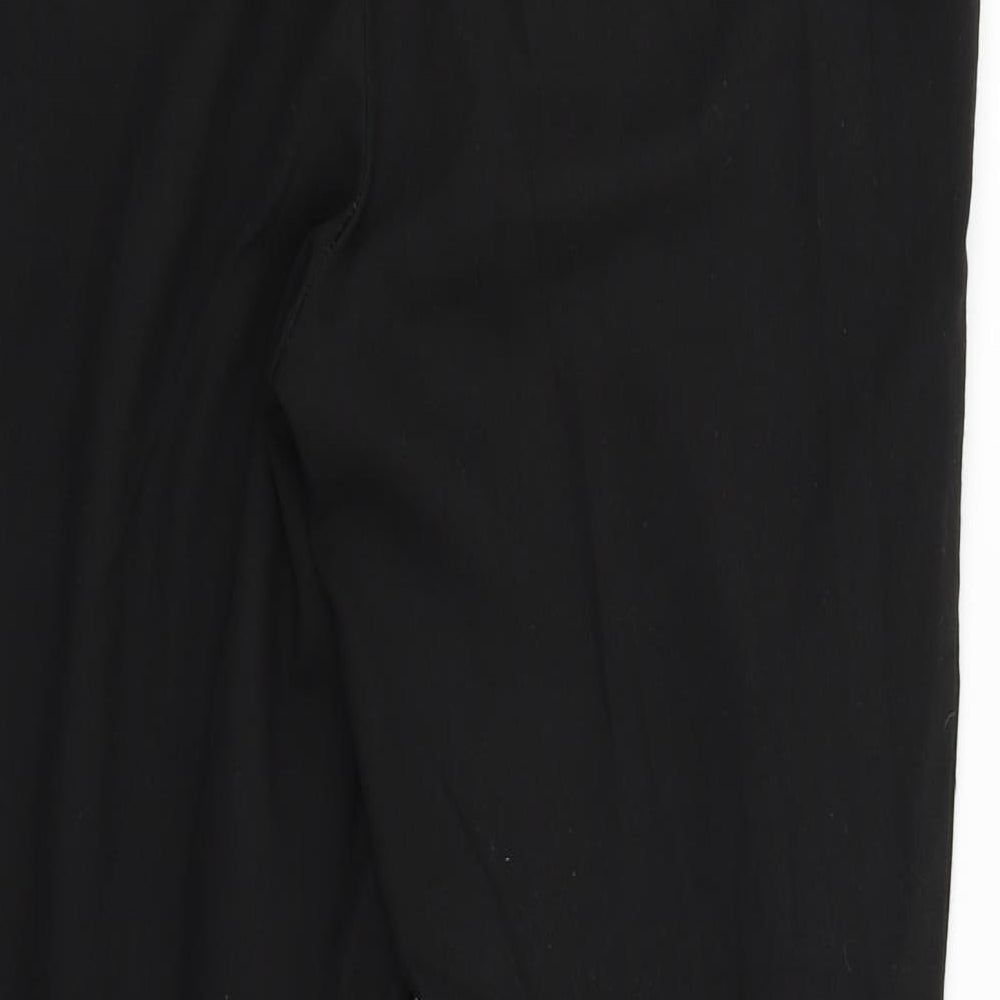 Womens UK Size 10 NEXT Regular Fit  Black Trousers