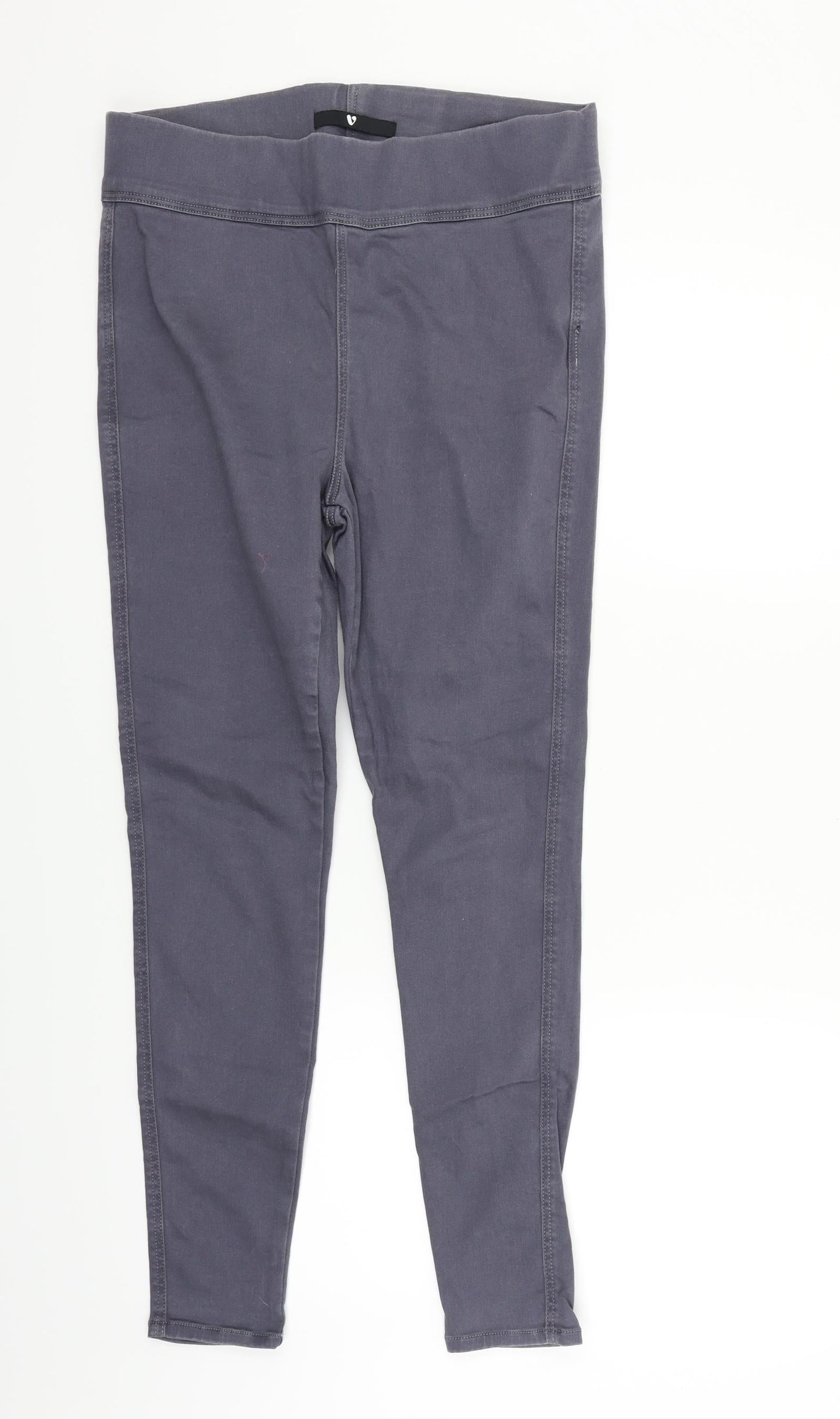 Womens UK Size 14 Very Regular Fit  Grey Trousers
