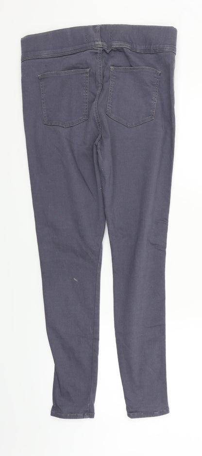 Womens UK Size 14 Very Regular Fit  Grey Trousers