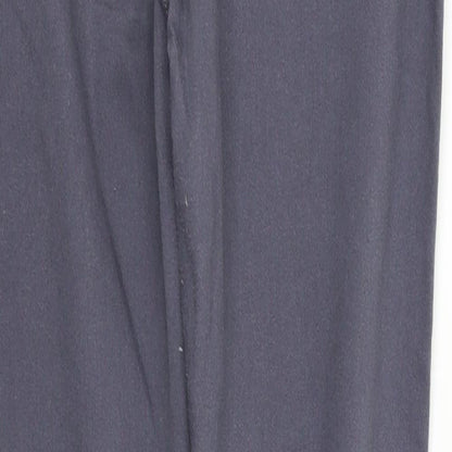 Womens UK Size 14 Very Regular Fit  Grey Trousers