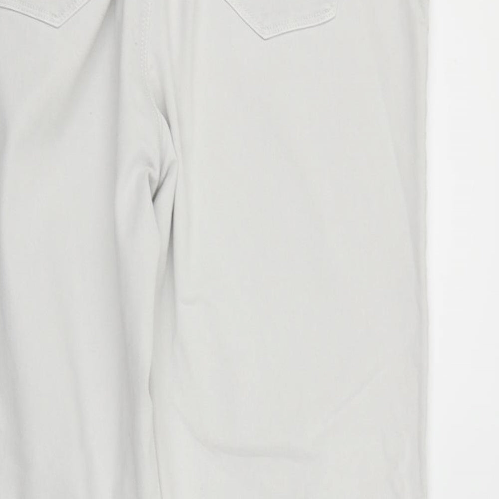 George Womens White   Trousers  Size 18 L27 in