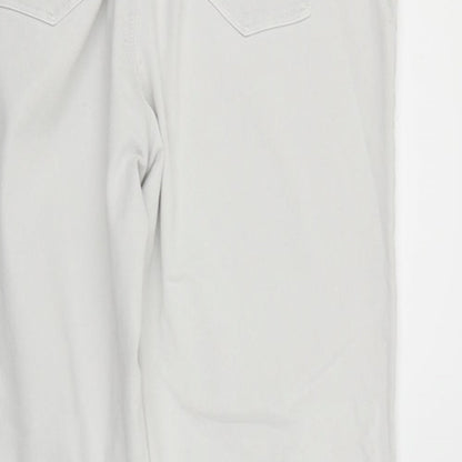 George Womens White   Trousers  Size 18 L27 in