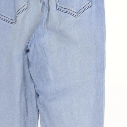 TU Womens Blue   Trousers  Size 14 L25 in