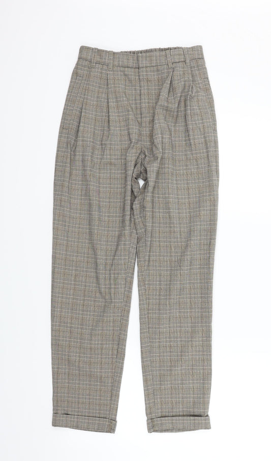 Womens UK Size XS Light before Dark Regular Fit  Beige Trousers