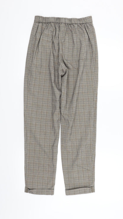 Womens UK Size XS Light before Dark Regular Fit  Beige Trousers