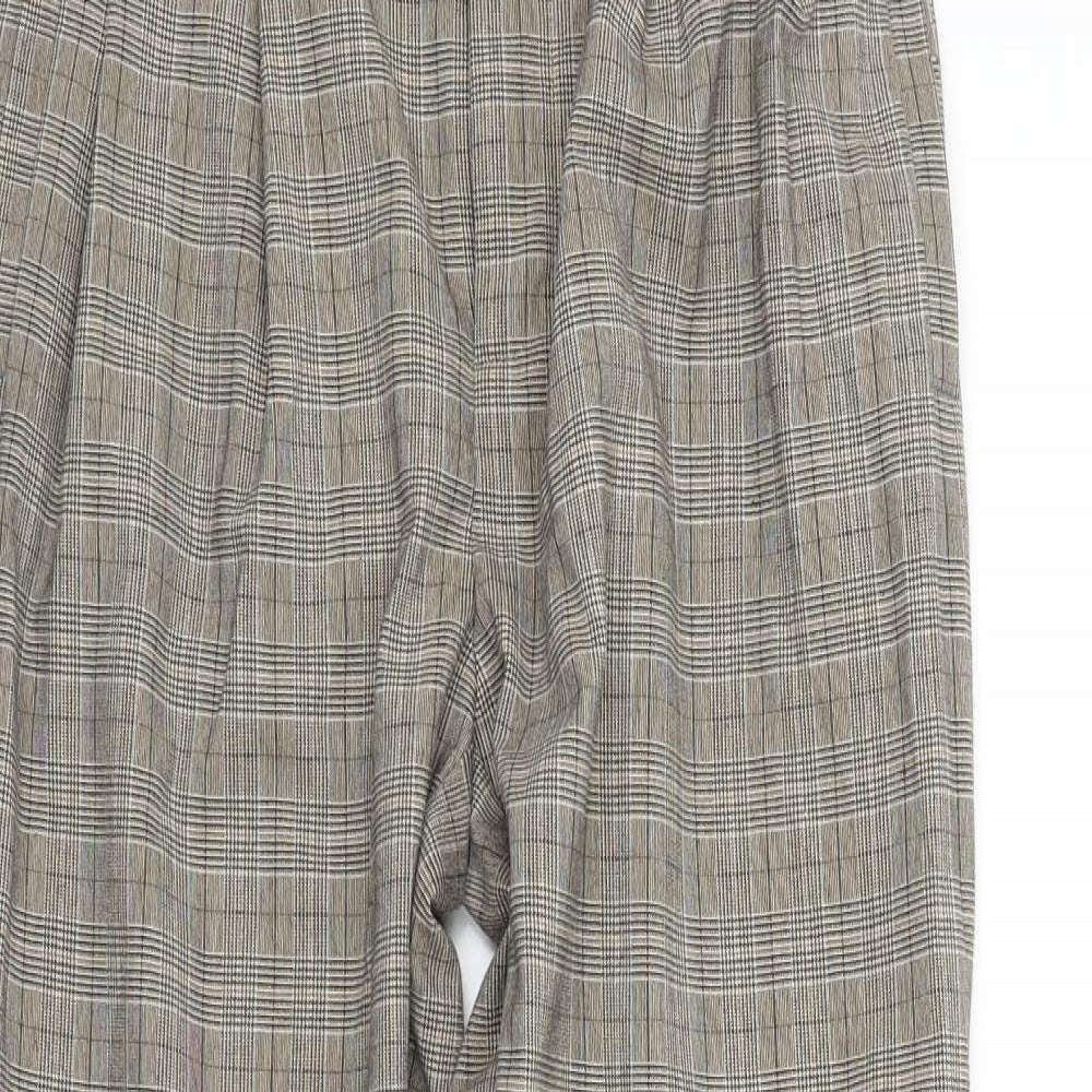 Womens UK Size XS Light before Dark Regular Fit  Beige Trousers