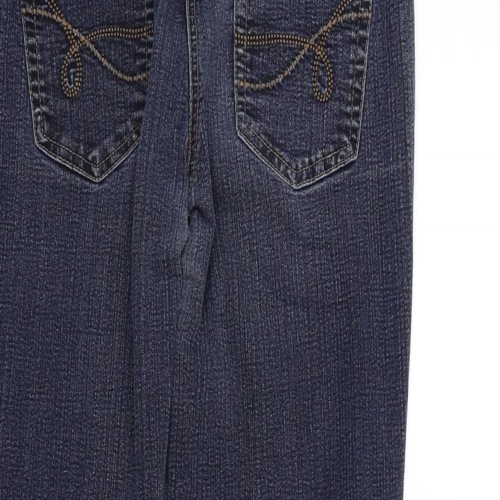 Debehams Womens Blue   Trousers  Size 12 L28 in