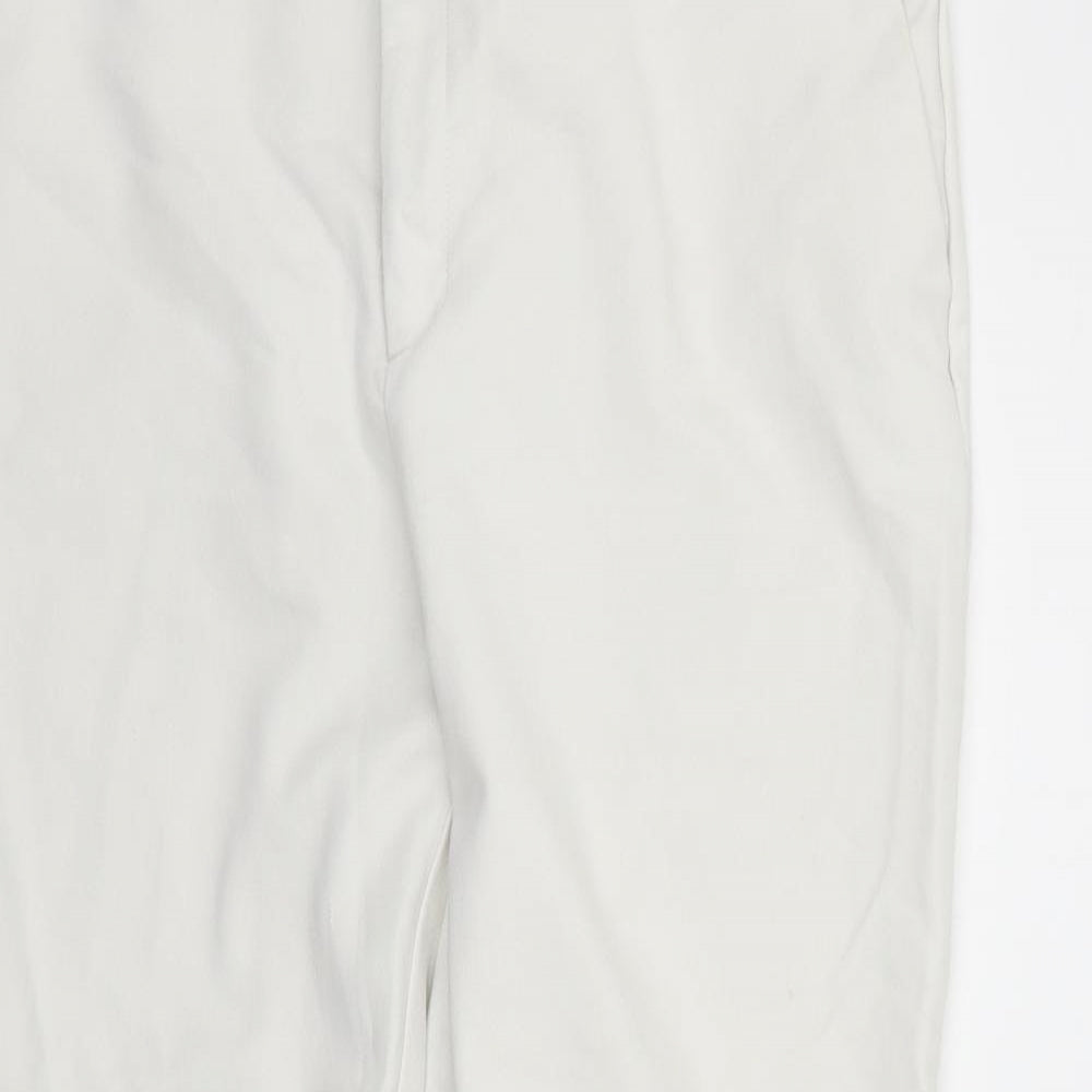 Stradivarius Womens White   Jegging Trousers Size 16 L27 in