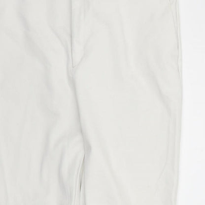 Stradivarius Womens White   Jegging Trousers Size 16 L27 in