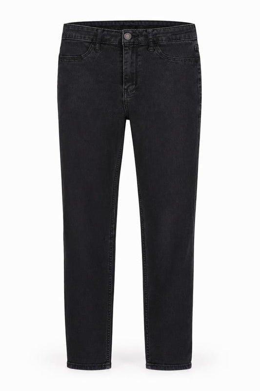Womens UK Size S Hollister Regular Fit Straight Black Jeans