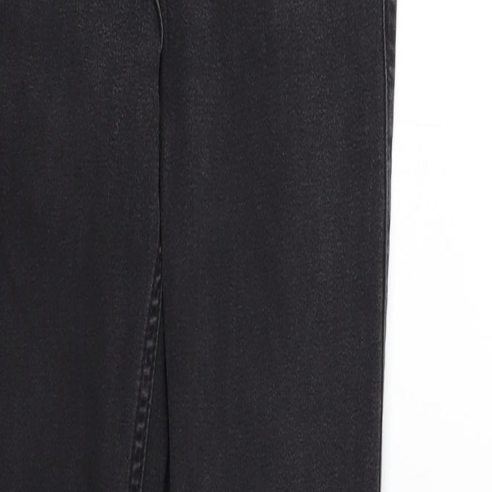 Hollister Womens Black   Straight Jeans Size S L30 in