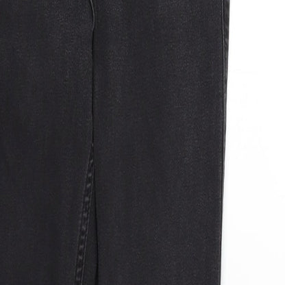 Hollister Womens Black   Straight Jeans Size S L30 in