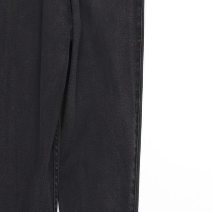 Hollister Womens Black   Straight Jeans Size S L30 in