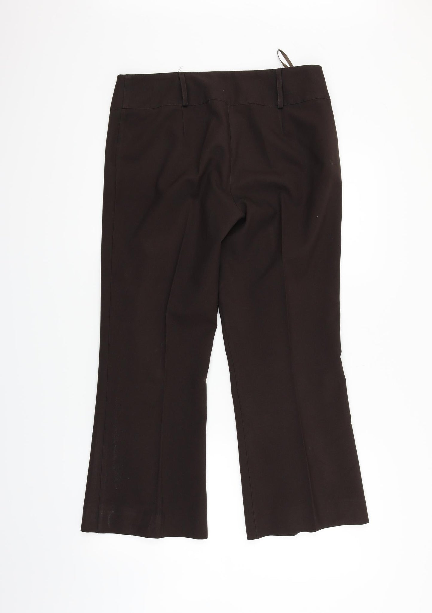 Matalan Womens Brown   Trousers  Size 12 L23 in