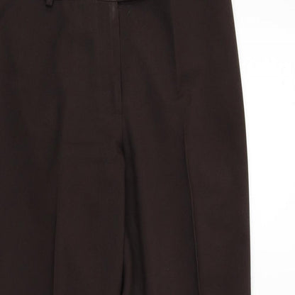 Matalan Womens Brown   Trousers  Size 12 L23 in
