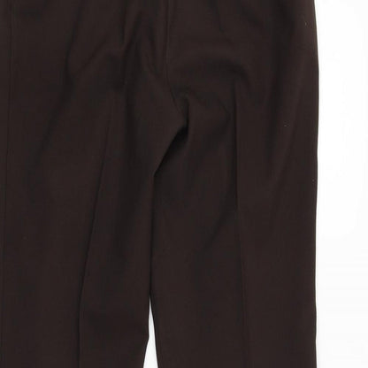 Matalan Womens Brown   Trousers  Size 12 L23 in