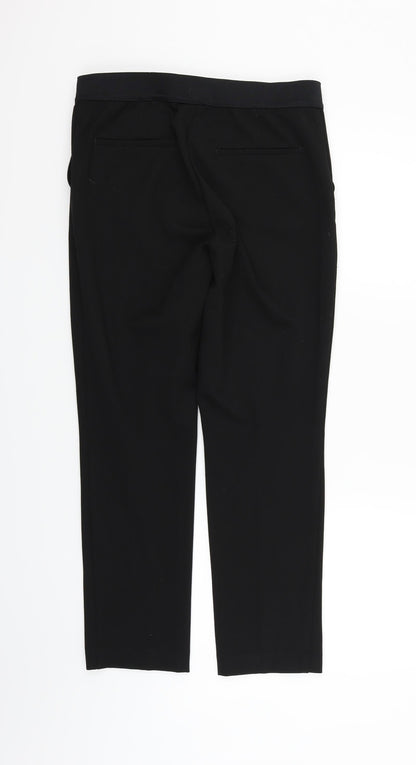 Womens UK Size 12 H&M Regular Fit  Black Trousers
