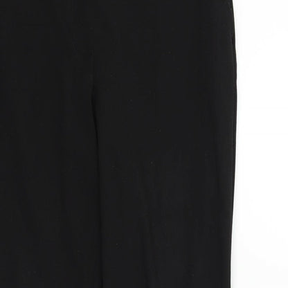 Womens UK Size 12 H&M Regular Fit  Black Trousers