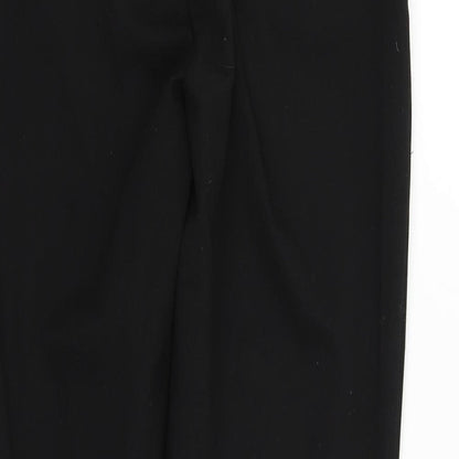 Womens UK Size 12 H&M Regular Fit  Black Trousers