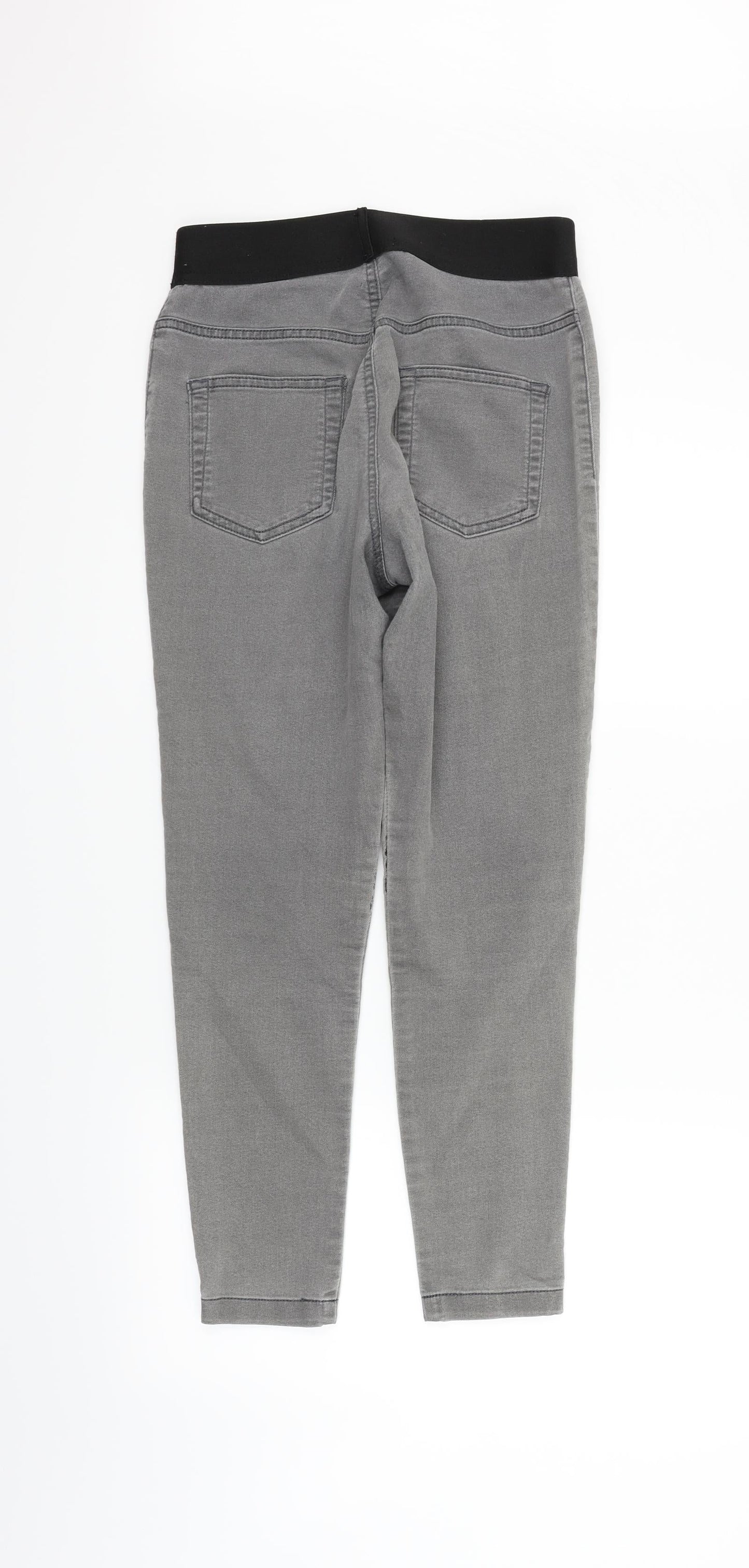 Womens UK Size 10 Marks and Spencer Regular Fit Jegging Grey Trousers