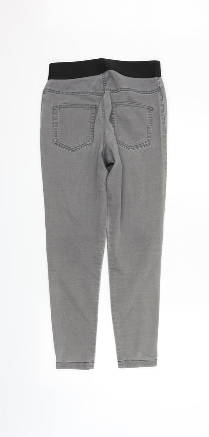 Womens UK Size 10 Marks and Spencer Regular Fit Jegging Grey Trousers