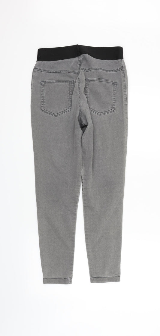 Womens UK Size 10 Marks and Spencer Regular Fit Jegging Grey Trousers