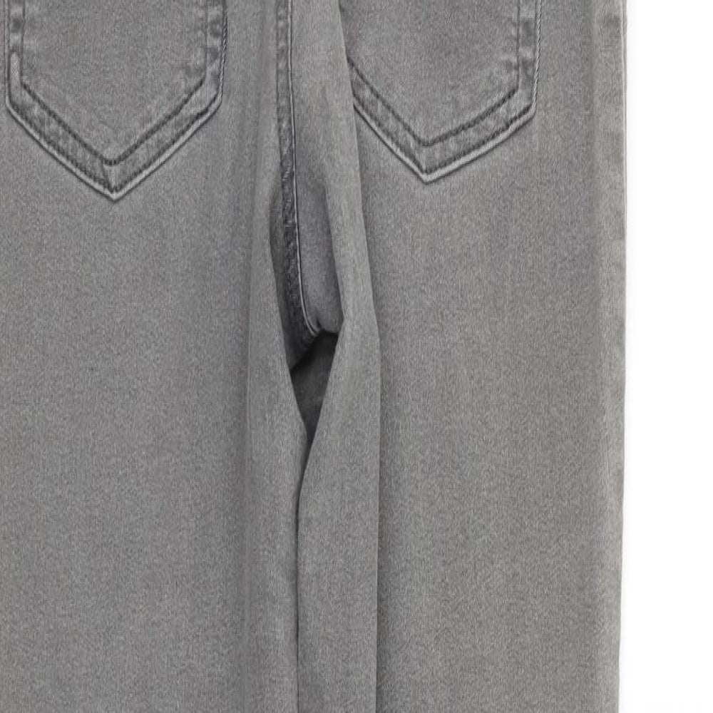 Womens UK Size 10 Marks and Spencer Regular Fit Jegging Grey Trousers