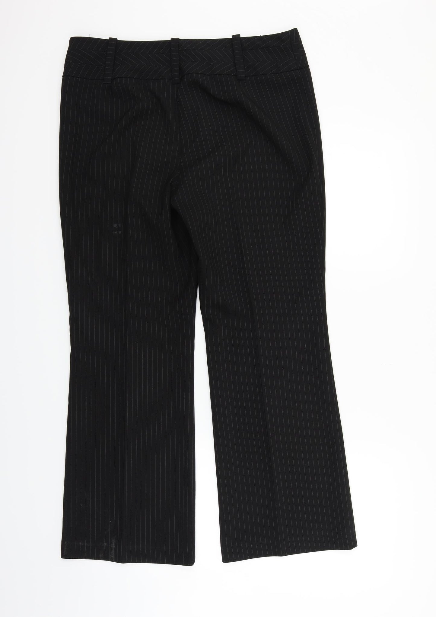 TU Womens Black   Trousers  Size 14 L27 in