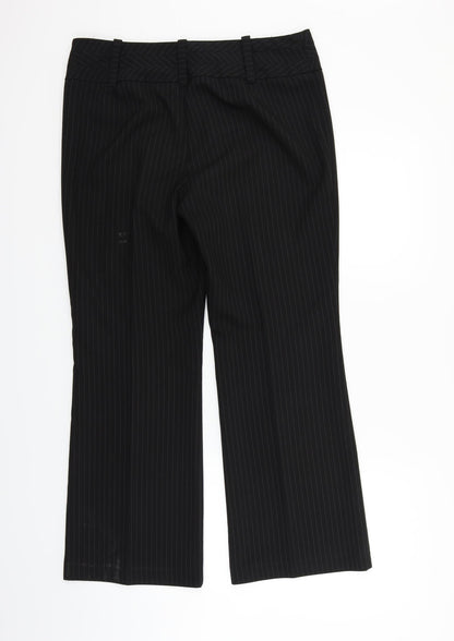 TU Womens Black   Trousers  Size 14 L27 in