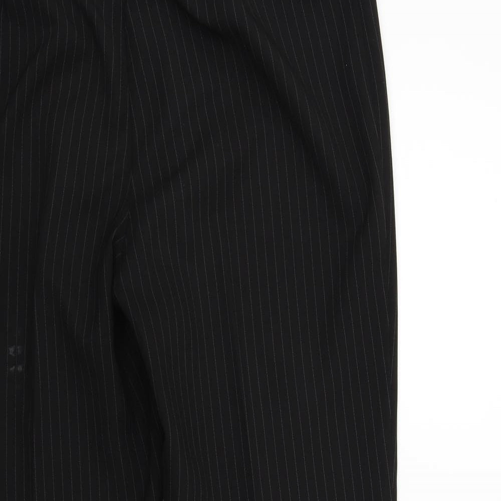 TU Womens Black   Trousers  Size 14 L27 in