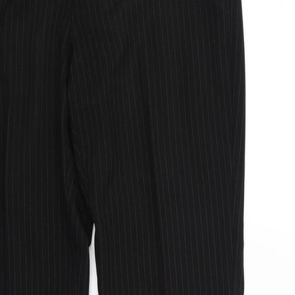 TU Womens Black   Trousers  Size 14 L27 in