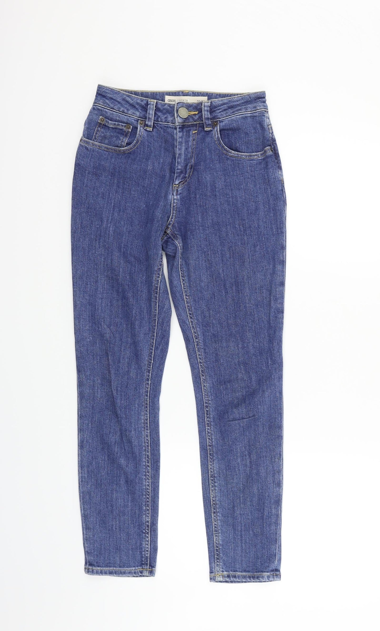 ASOS Womens Blue   Straight Jeans Size S L28 in