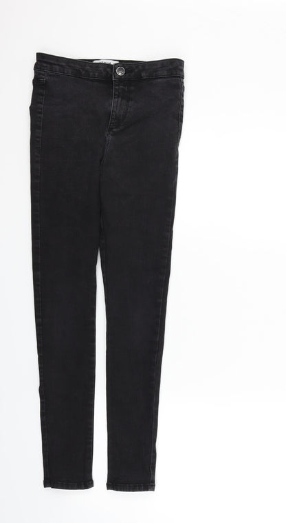 Miss Selfridge Womens Black   Trousers  Size 8 L27 in