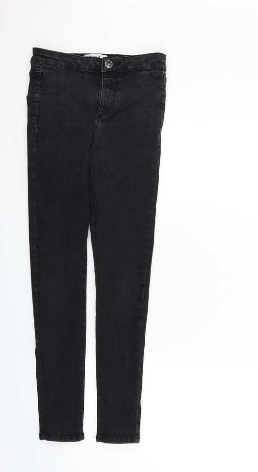 Miss Selfridge Womens Black   Trousers  Size 8 L27 in