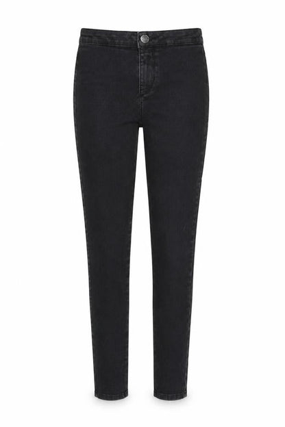 Womens UK Size 8 Miss Selfridge Regular Fit  Black Trousers