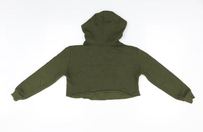 New Look Girls Green   Pullover Hoodie Size 9 Years