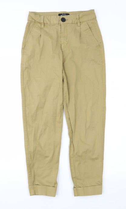 Bershka Womens Brown   Chino Trousers Size 6 L23 in