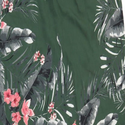 Select Womens Green Floral  Maxi  Size 12