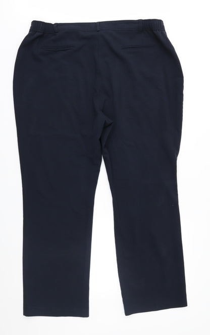 Capsule Womens Blue   Trousers  Size 20 L29 in