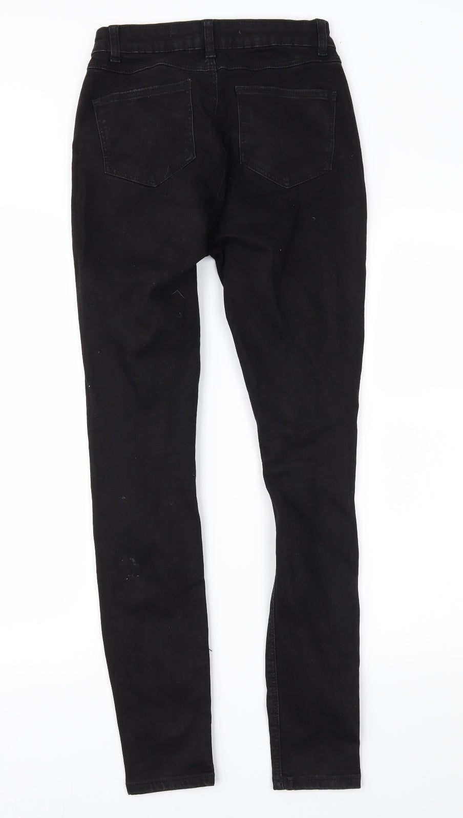 Denim & Co. Womens Black  Denim Skinny Jeans Size 6 L29 in