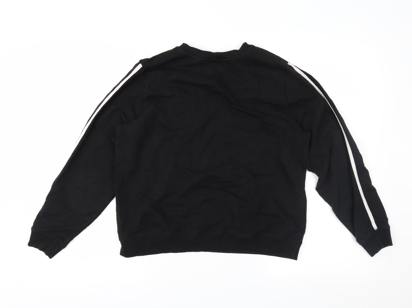 Womens UK Size 14 ASOS Black Pullover Sweatshirt
