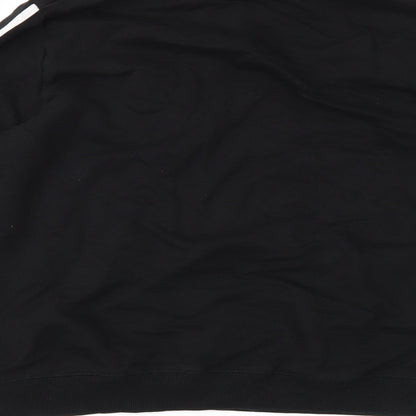 Womens UK Size 14 ASOS Black Pullover Sweatshirt