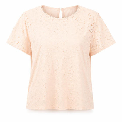Womens UK Size 16 Dorothy Perkins Pink Basic T-Shirt
