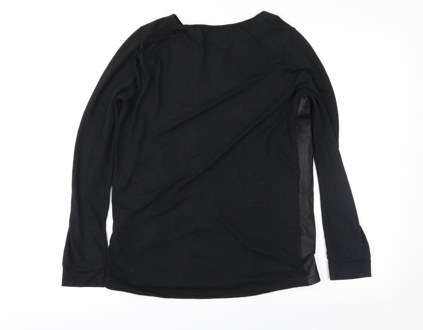 Womens UK Size 8 NEXT Black Basic Blouse