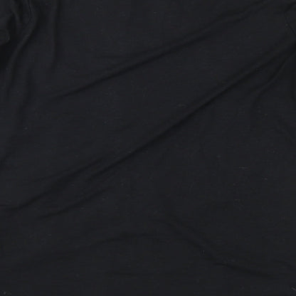 Womens UK Size 8 NEXT Black Basic Blouse
