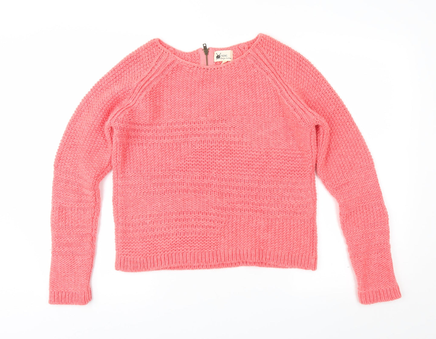 NEXT Womens Pink  Knit Pullover Jumper Size M